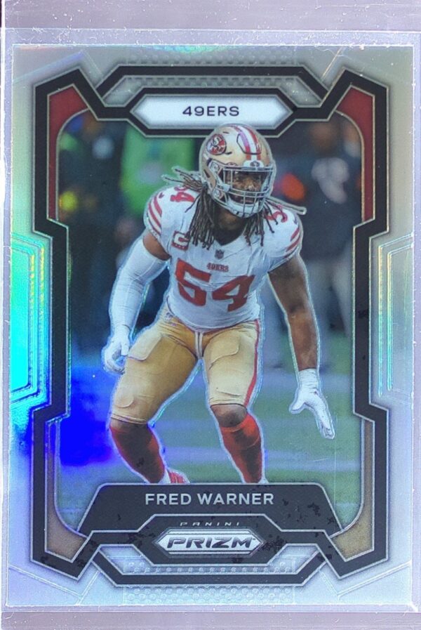 2023 Prizm Fred Warner Silver #270 49ers