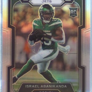 2023 Prizm Israel Abanikanda Silver RC #379 Jets