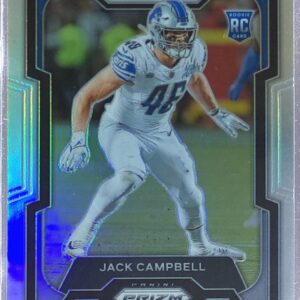 2023 Prizm Jack Campbell Silver RC #330 Lions