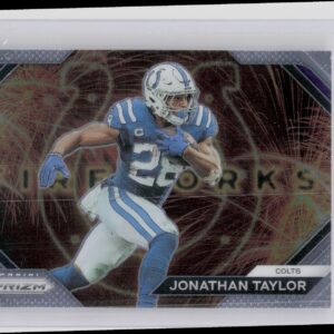 2023 Prizm Jonathan Taylor Fireworks #F-16 Colts