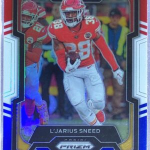 2023 Prizm L'Jarius Sneed Red White and Blue #146 Chiefs