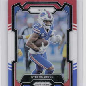 2023 Prizm Stefon Diggs Red White and Blue #35 Bills