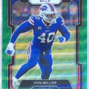 2023 Prizm Von Miller Green Wave #36 Bills