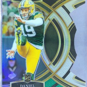 2023 Select Daniel Whelan Black and Green Prizms Die Cuts RC #161 Packers