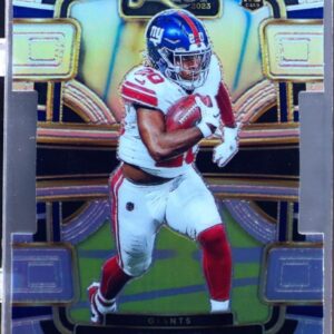 2023 Select Eric Gray Silver Prizms Die Cuts RC #74 Giants