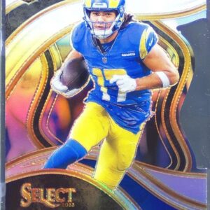 2023 Select Puka Nacua Silver Prizms Die Cuts RC #224 Rams