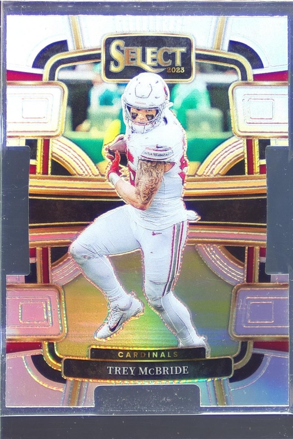 2023 Select Trey McBride Silver Prizms Die Cuts #1 Cardinals