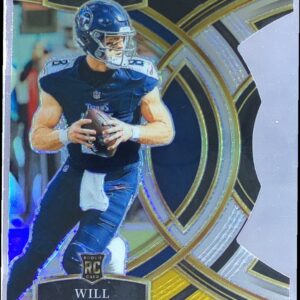 2023 Select Will Levis Black and Gold Prizms Die Cuts RC #148 Titans