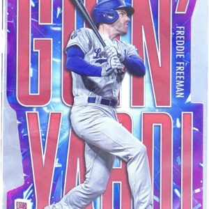 2023 Stadium Club Freddie Freeman #GY-10 Dodgers Goin' Yard Red
