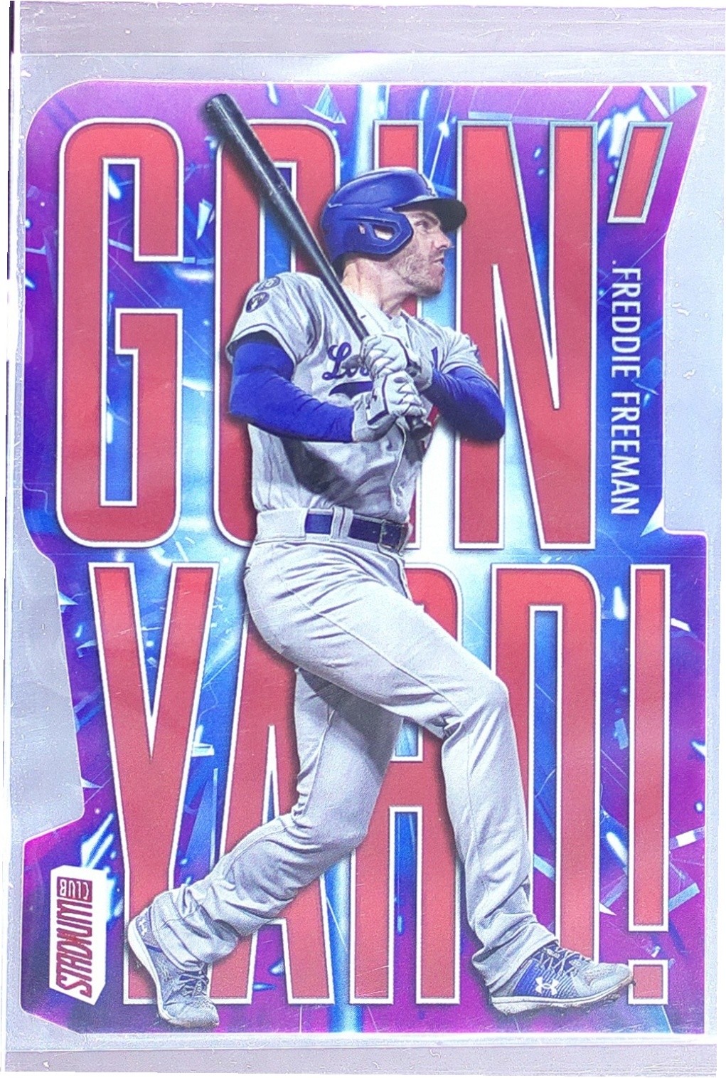2023 Stadium Club Freddie Freeman #GY-10 Dodgers Goin' Yard Red