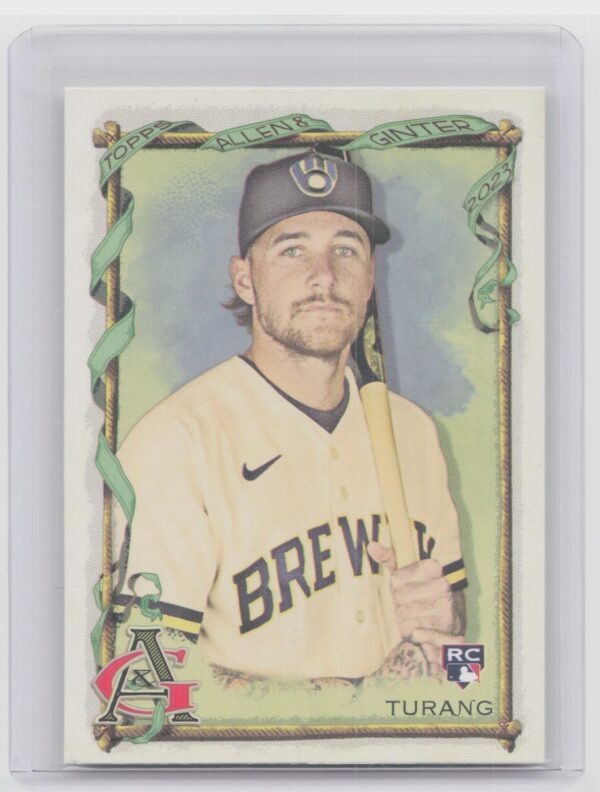 2023 Topps Allen & Ginter Brice Turang Rookie RC #292 Brewers
