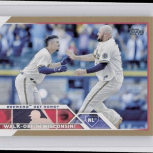 2023 Topps Brewers Get Rowdy Bronze checklist #457 Brewers