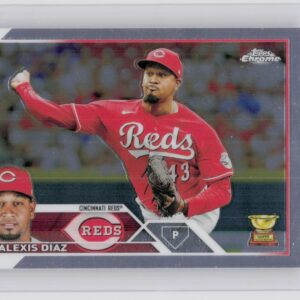 2023 Topps Chrome Alexis Diaz #179 Reds