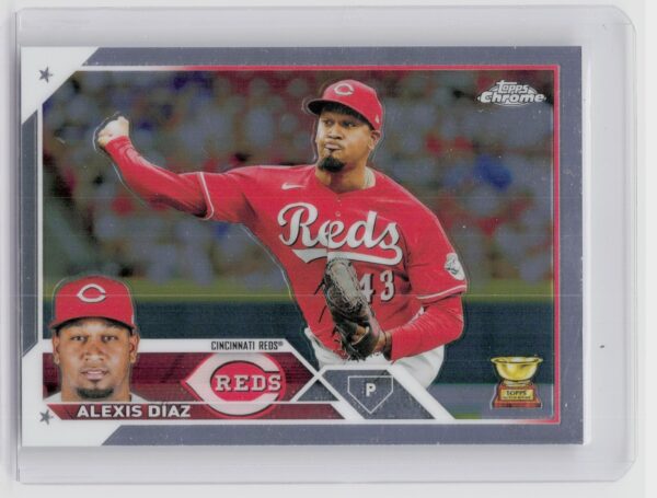 2023 Topps Chrome Alexis Diaz #179 Reds
