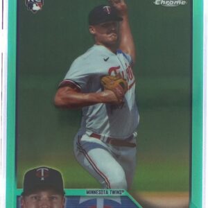 2023 Topps Chrome Update Brent Headrick Aqua /199 RC #USC188 Twins