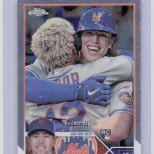 2023 Topps Chrome Update Brett Baty #USC10 Mets