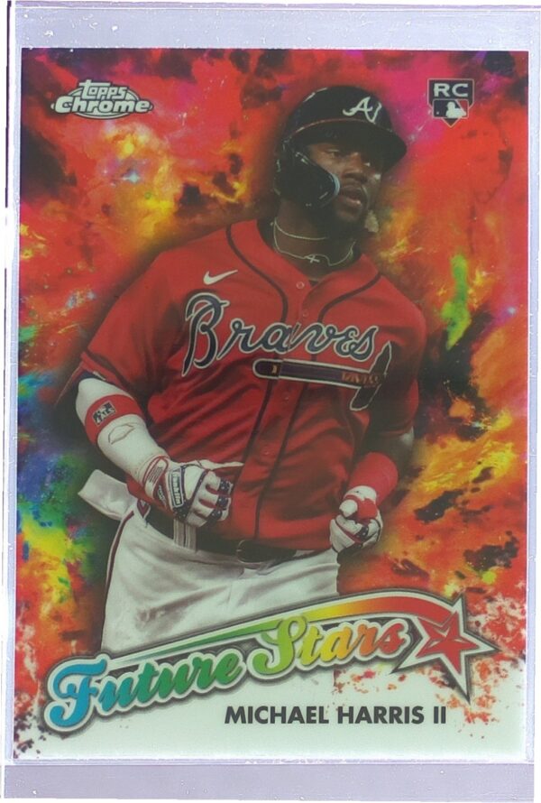 2023 Topps Chrome Update Michael Harris II RC #FSU-9 Braves Future Stars