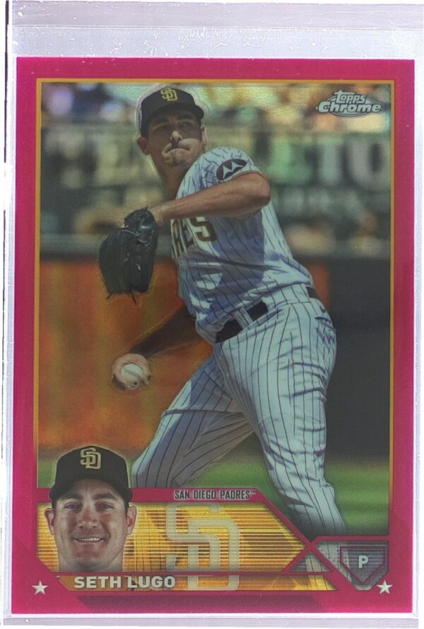2023 Topps Chrome Update Seth Lugo Magenta /399 #USC26 Padres