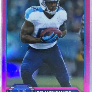 2023 Topps Composite Delanie Walker Topps Chrome Pink Refractor #39 Titans