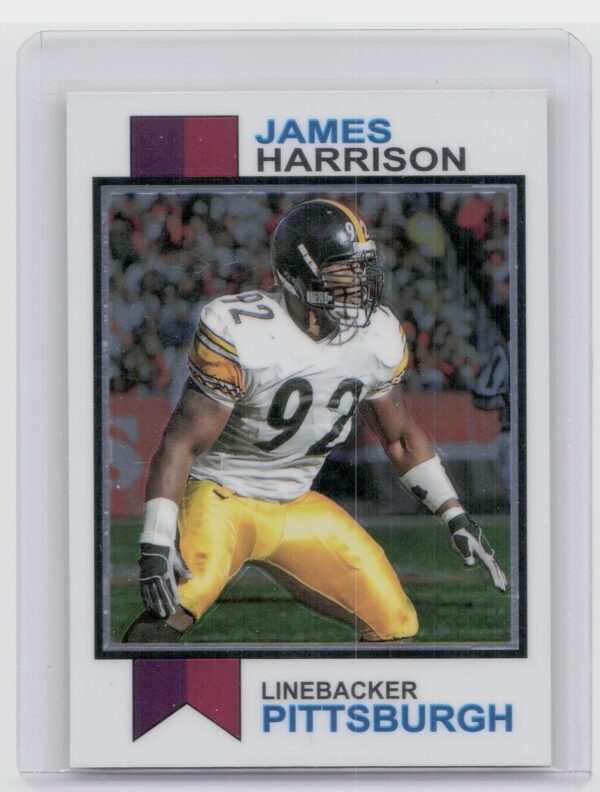 2023 Topps Composite James Harrison 1973 Topps Football #1973-22 Steelers