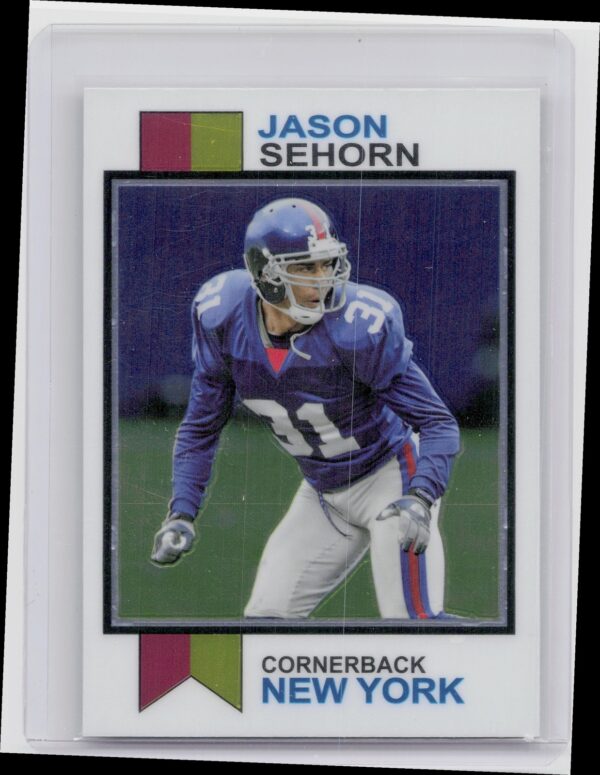 2023 Topps Composite Jason Sehorn 1973 Topps Football #1973-20 Giants