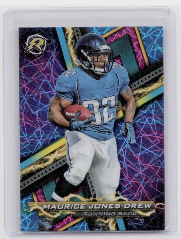 2023 Topps Composite Maurice Jones-Drew Resurgence Sky Blue and Pink Shock #87