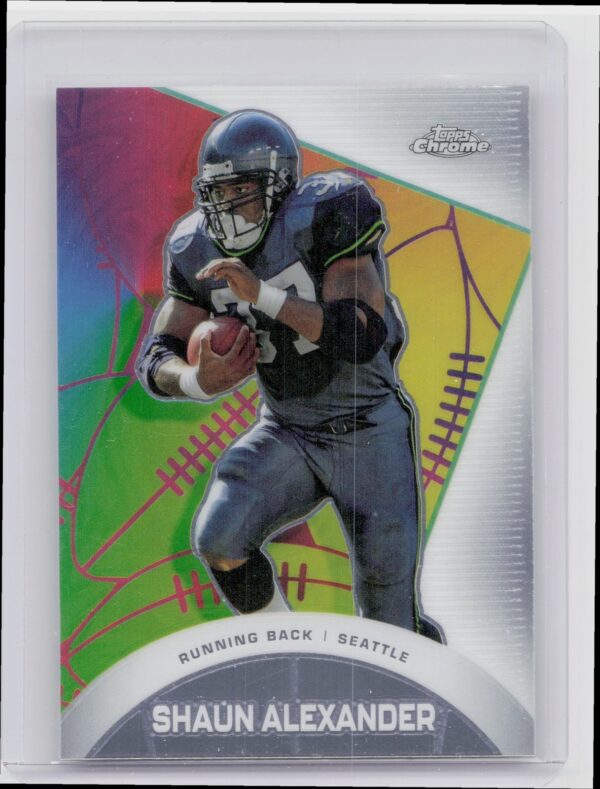 2023 Topps Composite Shaun Alexander Chrome All Etch #CAE-17 Seahawks