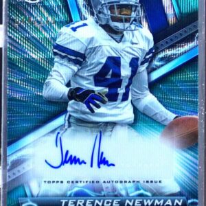 2023 Topps Composite Terence Newman Auto /149 #RA-TN Cowboys Teal Surge