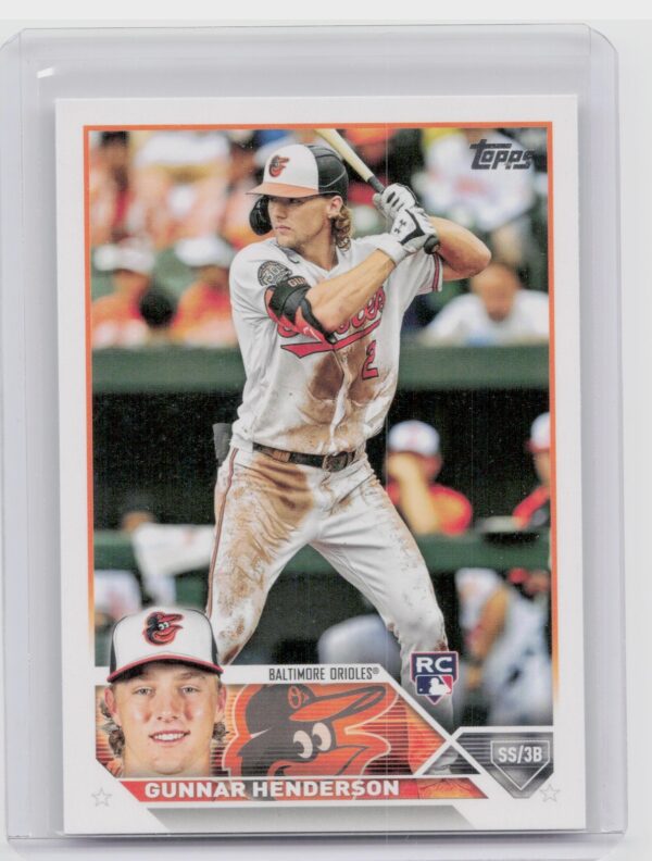 2023 Topps Gunnar Henderson Rookie #206 Orioles
