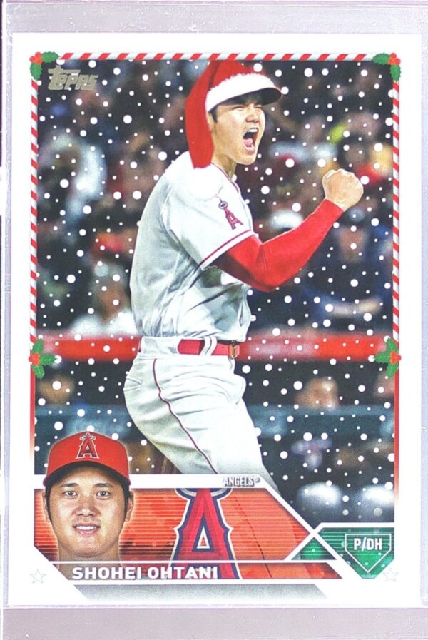 2023 Topps Holiday Shohei Ohtani SP VAR #H17 Angels