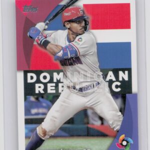 2023 Topps Julio Rodriguez #WBC-24 Republic World Baseball Classic Stars