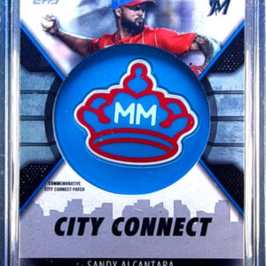 2023 Topps Sandy Alcantara #CC-SA Marlins City Connect Commemorative Patch