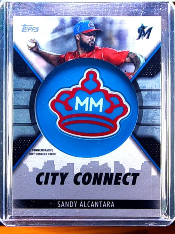 2023 Topps Sandy Alcantara #CC-SA Marlins City Connect Commemorative Patch