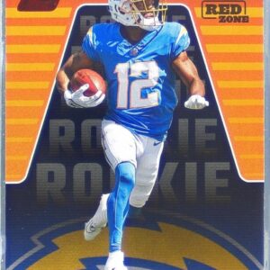 2023 Zenith Derius Davis Red Zone RC #131 Chargers