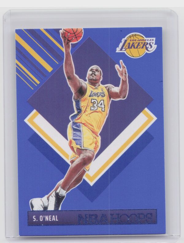2024-25 Hoops Shaquille O'Neal Purple #296 Lakers