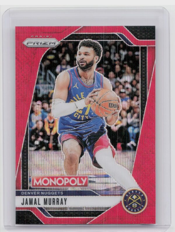2024-25 Panini Prizm Monopoly Jamal Murray Red Prizms #57 Nuggets