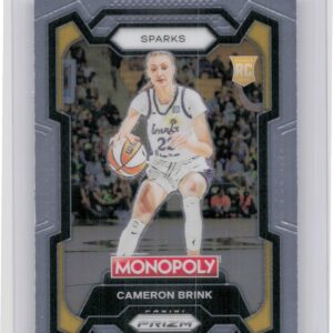 2024-25 Panini Prizm Monopoly WNBA Cameron Brink RC 39 Sparks