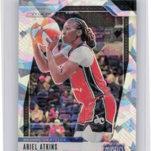 2024-25 Panini Prizm WNBA Ariel Atkins Ice Prizms #56 Mystics