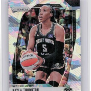 2024-25 Panini Prizm WNBA Kayla Thornton Ice Prizms #90 Liberty