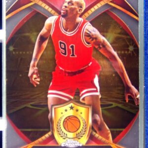 2024-25 Topps Chrome Dennis Rodman #BOD-18 Bulls Ball of Duty