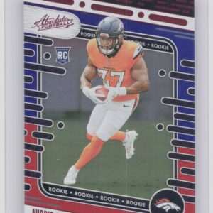 2024 Absolute Audric Estime Red and Blue RC 193 Broncos