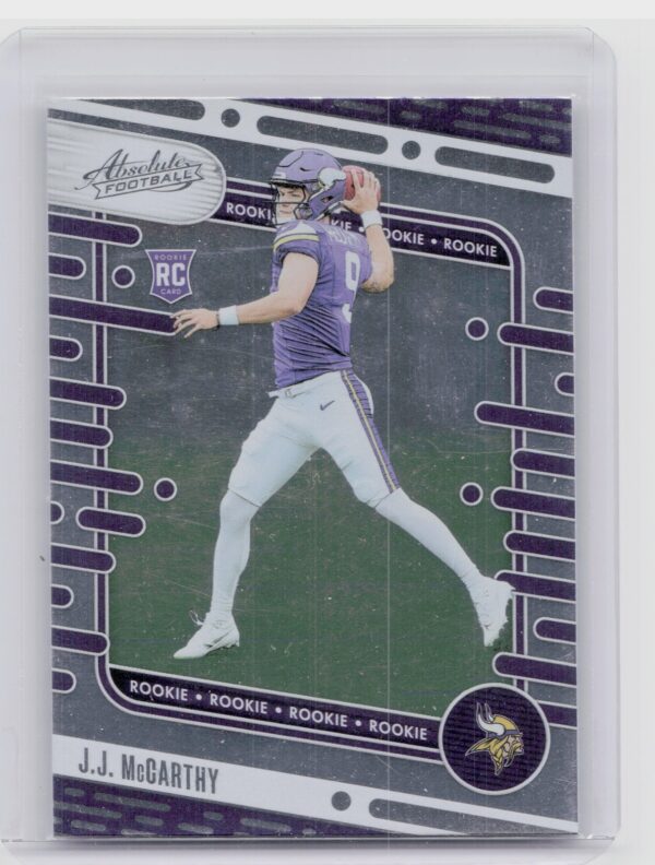2024 Absolute J.J. Mccarthy RC 110 Vikings