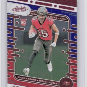 2024 Absolute Jalen McMillan Red and Blue RC #173 Buccaneers