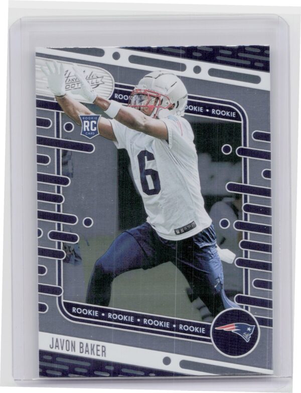 2024 Absolute Javon Baker RC 180 Patriots