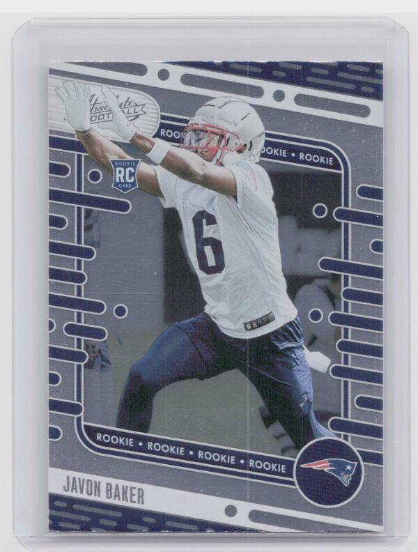 2024 Absolute Javon Baker RC 180 Patriots