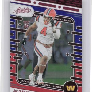 2024 Absolute Jer'Zhan Newton Red and Blue RC #136 Commanders