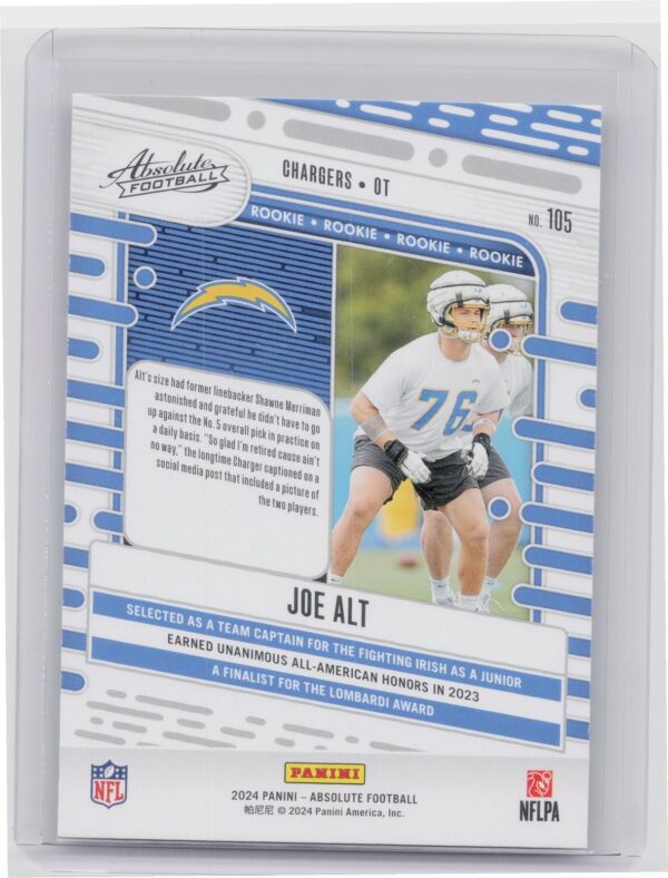 2024 Absolute Joe Alt RC 105 Chargers - Image 3