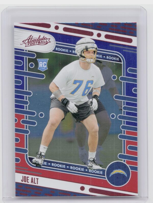 2024 Absolute Joe Alt Red and Blue RC #105 Chargers