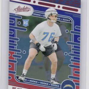 2024 Absolute Joe Alt Red and Blue RC 105 Chargers