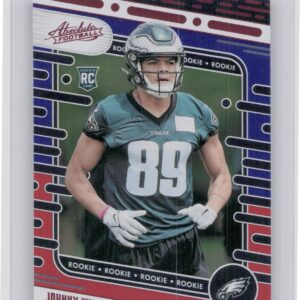 2024 Absolute Johnny Wilson Red and Blue RC 196 Eagles
